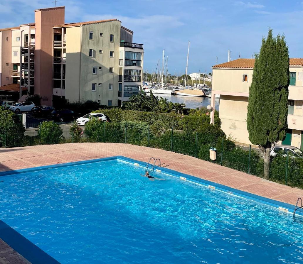 Studio Face A La Mer 4 Couchages - Gratuits Piscine Tennis Et Un Parking Prive Rare Et Tres Utile - Vue Magnifique Sur La Mer - Agreable En Toutes Saisons Ile Des Pecheurs - La Brigantine - Emplacement Et Vue Rares Au Cap D'Агде Екстериор снимка