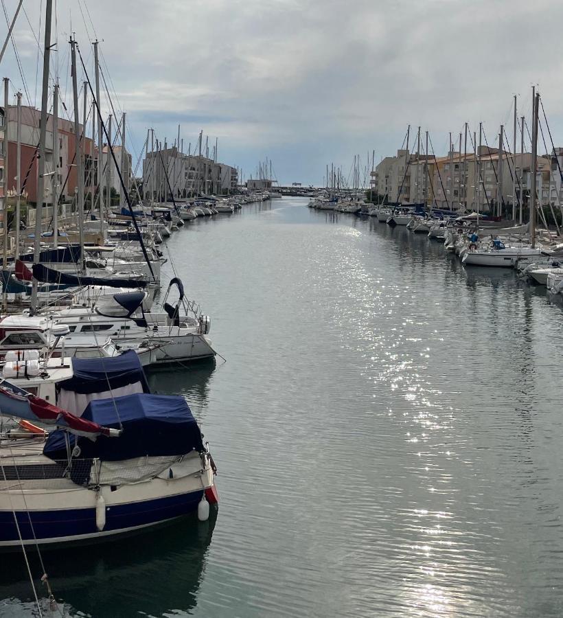 Studio Face A La Mer 4 Couchages - Gratuits Piscine Tennis Et Un Parking Prive Rare Et Tres Utile - Vue Magnifique Sur La Mer - Agreable En Toutes Saisons Ile Des Pecheurs - La Brigantine - Emplacement Et Vue Rares Au Cap D'Агде Екстериор снимка